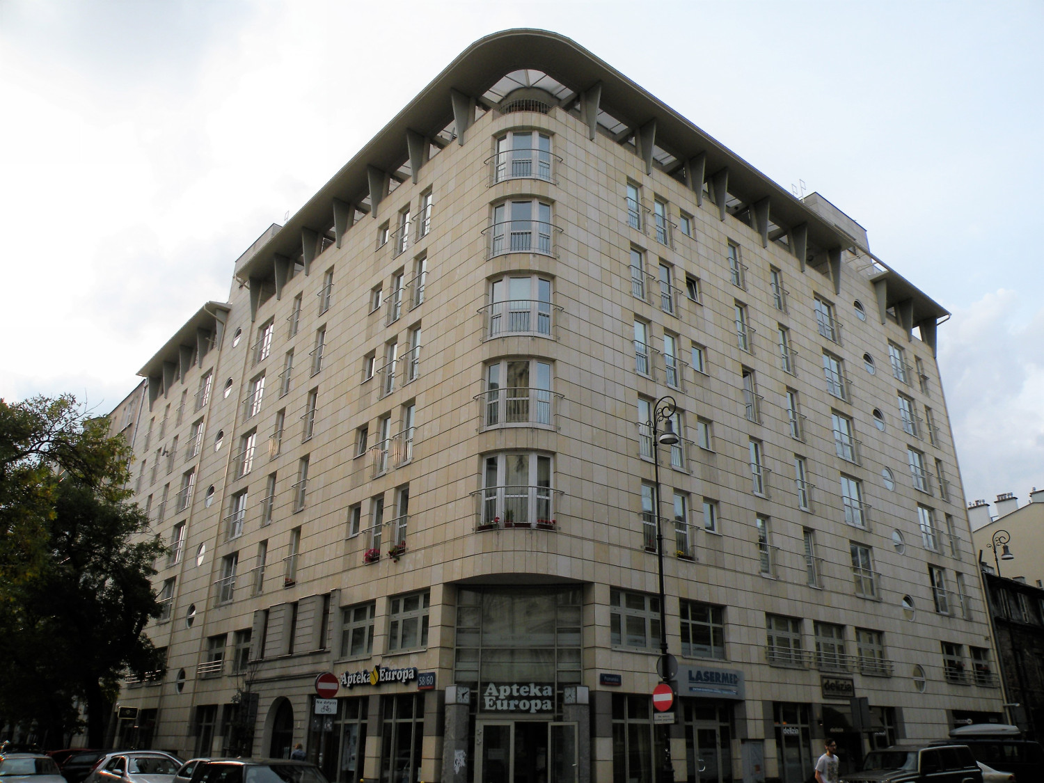 Zdjęcie architektury budynku Budynek mieszkalno-usługowy